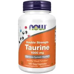 now Taurine 1000mg 100 veg capsules