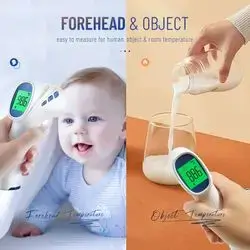 FC-IR2000 model touchless infrared thermometer.