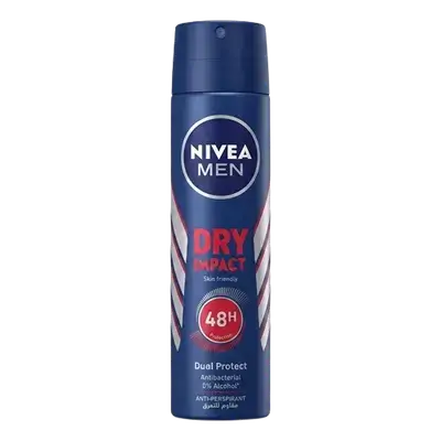 Dry Impact 48H Dual Protect Anti-Perspirant Spray 150ml _ NIVEA
