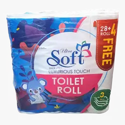 Kleenex Soft Toilet Roll 28 Rolls 4+