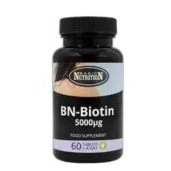 BN-Biotin 5000mcg 60 Tablets _ BASIC NUTRITION