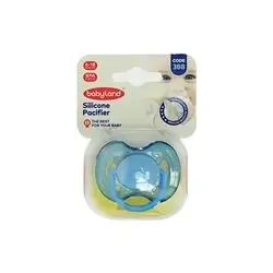 Babyland Silicone Pacifier 6-18M Bpa Free Blue Color