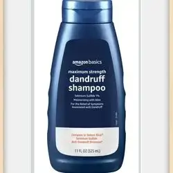 Selenium Sulfide, Moisturizing Dandruff Shampoo, ( ضد القشرة ) , Antidandruff, anti hair loss, hairfall, antifungal, 11 Fl Oz, 325ml