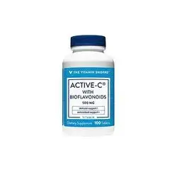 Vitamin C with Bioflavonoids 500mg, Immune system, collagen production, Antioxidant, skin and hair health, 100 Tablets
