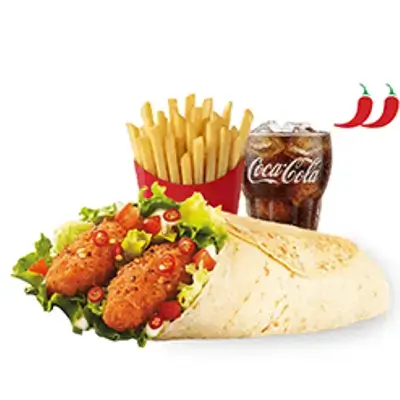 Peri-Peri Wrap Meal
