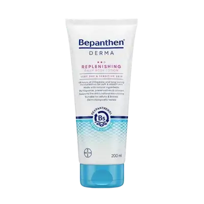 Bepanthen Derma Replenishing Daily Body Lotion For Very Dry & Sensitive Skin 200ml _ BAYER