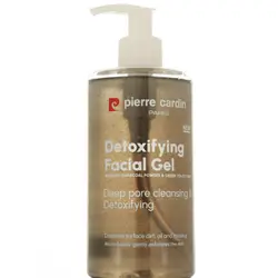 Pierre Cardin Detoxifying Facial Cleanser With Charcoal & Green Tea Extract - Foam Gel 350 ml