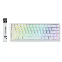ATTACK SHARK X68 white-conntour line Wired HE Rapid Trigger Keyboard Magnetic Switch