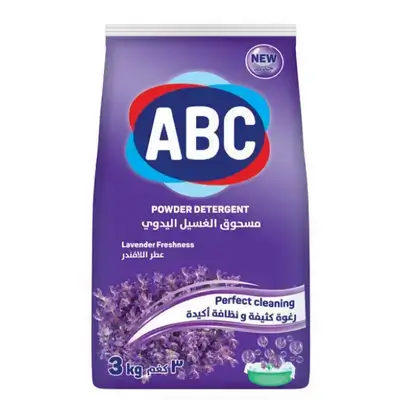 ABC Powder Detergent Lavender Freshness 3KG
