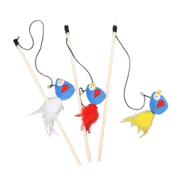 E589 Feather Wand Cat Toy
