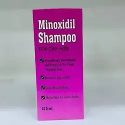 Minoxidil shampoo for dry hair