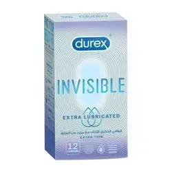 Durex Invisible Extra Thin 12 Condoms