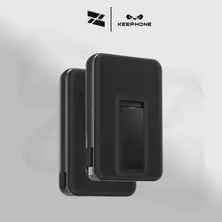 KEEPHONE KUPPA MagSafe Power Bank 10000 mAh 25W Qi 2 - Black