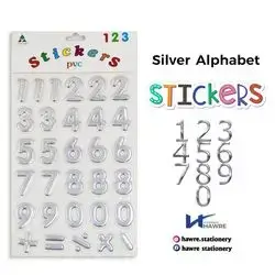 English number stickers