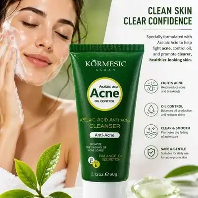 KORMESIC Azelaic Acid Acne Oil Control Cleanser