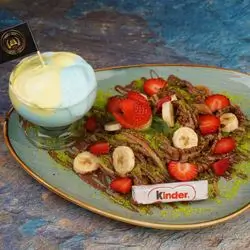 Kinder Fettuccine Crepe