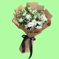 Mixed Natural White Bouquet