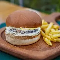 Swiss Mushroom Burger