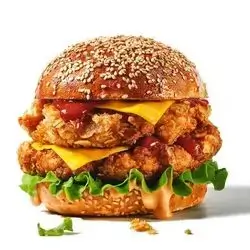 Double Barbecue Crispy Sandwiches