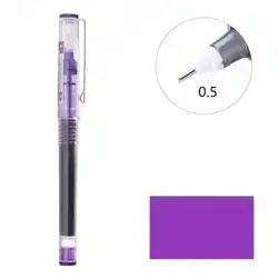 Gel Pen 0.5 mm - Snowhite X55 - Purple Ink