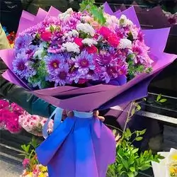 Attractive Violet Bouquet