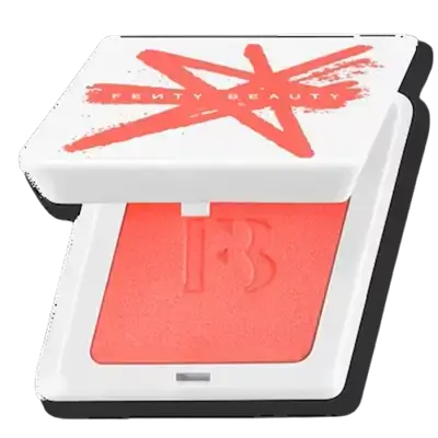 Fenty Cheeks Suede Powder Blush 03 LOLLY POPPY 4g _ FENTY BEAUTY