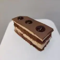 Pieces Cake Of Chocolate