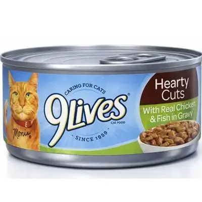 9Lives Chicken & Fish in Gravy 155g