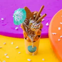 Lotus Bubble Waffle