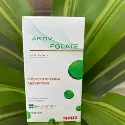 Aktiv Folate 30capsul (Quatrefolic)