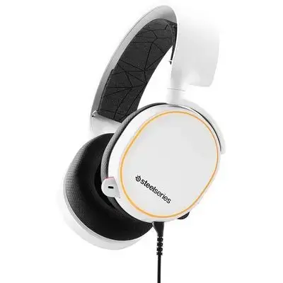 SteelSeries Arctis 5 RGB Wired Gaming Headset - White