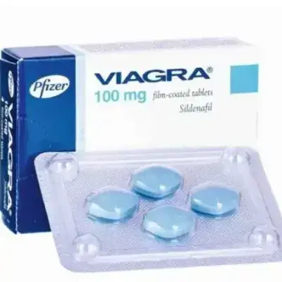 حبوب فياجرا للرجال لعلاج ضعف الانتصاب 100 مجم | 4 أقراص//VIAGRA 100MG 4 TAB