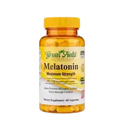 Melatonin 10mg Maximum Strength 60 Capsules _ Green Field