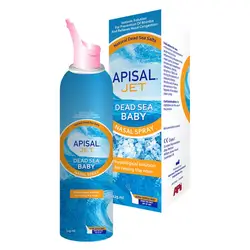 Apisal jet dead sea baby nasal spray 125ml
