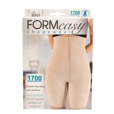 Shapewear Adjustable High Waist Long Leg Shaper Medium Beige 1700 _ Formeasy