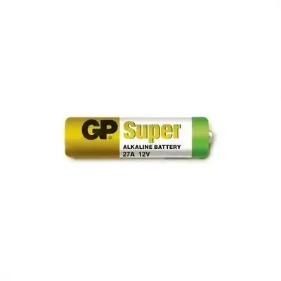 GP Batteries 27A 12V High Voltage Alkaline Battery (Single Pack)