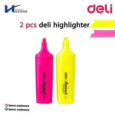2pcs Highlighter deli