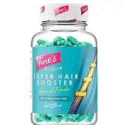 biotin super hair booster fo hair loss 60gummies