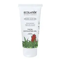 ECOLATIER ORGANIC ALOE VERA FACIAL EXFOLIATING GEL - 100 ML