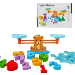 Educational Toy Scale Bear Learning Playing Math