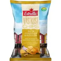 Estrella Vastkust Cheddar & Red Onion