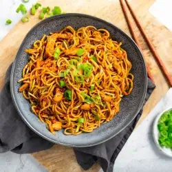 Fresh Fried Mixed Noodle