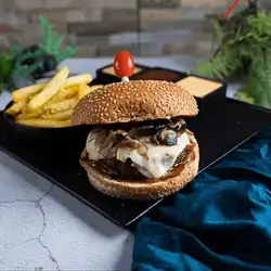 Burger with Special Sauce