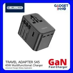 Jellico S45 multifunctional GaN travel charger 45W