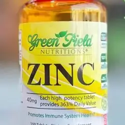Zinc 40mg (100 tab)