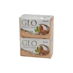 Glo Beauty Soap Bar Almond 4 X 140 Gm