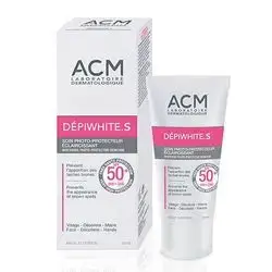 ACM Depiwhite.S Soin Spf 50 Photo-Protecteur Spf Sunscreen Cream - 50ml | اي سي ام كريم الواقي من الشمس - 50 مل