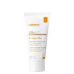 Ivatherm Sunlight Mat Dry Touch Fluid Spf 50 For Oily Skin Tinted
