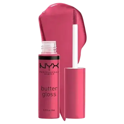 Butter Gloss 32 STRAWBERRY CHEESE CAKE 8ml _ NYX PROFESSIONAL MAKEUP
