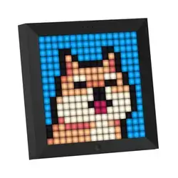 Divoom Pixoo Pixel Art Digital Picture Frame (Black)